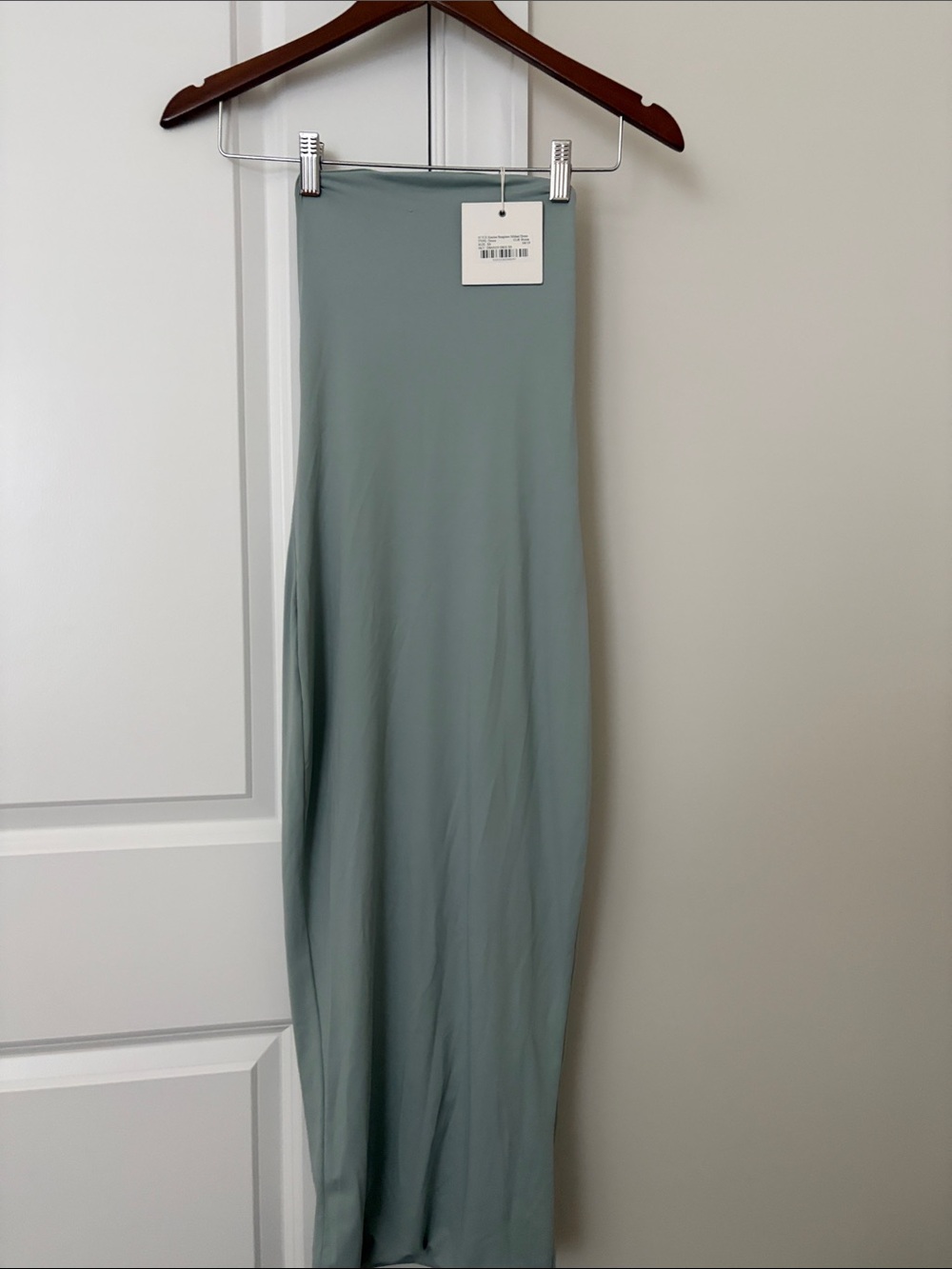 Meshki Sage Midi Skirt - Soft Green